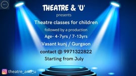 Theatre & U - Theatre Classes