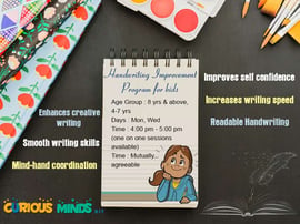 Curious Minds - Handwriting Program 