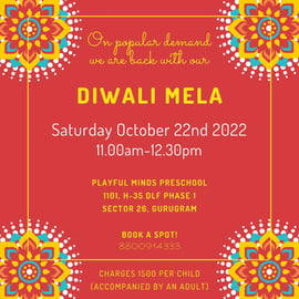 Playful Minds Preschool - Diwali Mela
