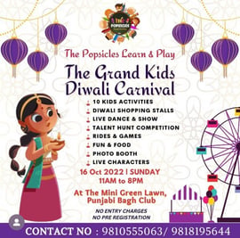 The Popsicles Learn & Play - Diwali Carnival