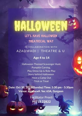 Azadwadi & Theatre & U - Halloween Theatrical Way