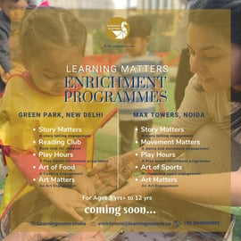 Shibanshu Learning Matters- Enrichment Programmes 