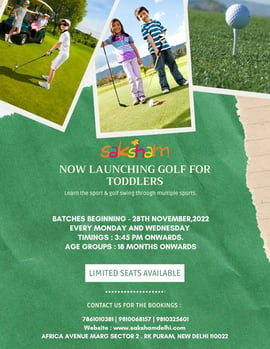 Saksham - Golf for Toddlers