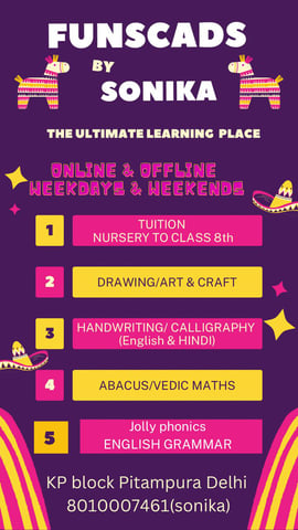 Saraswatei-learnings - Multiple Classes (Tuition, Drawing, Handwriting, Abacus, Phonics)