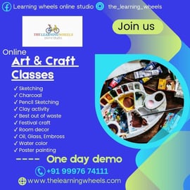 Learning Wheels Online Studio - Art & Craft Classes