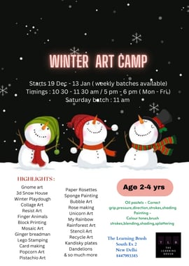 The Learning Brush - Winter Art Camp