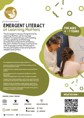 Shibanshu Learning Matters- Emergent Literacy