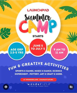 Wonderland Creating Happiness - Summer Camp