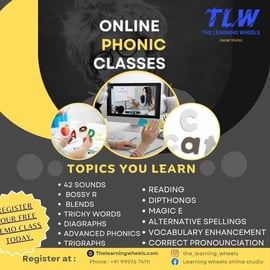 Learning wheels online studio - Online Phonics Classes