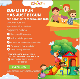 Saksham-Summer fun