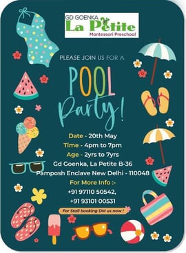 Gd Goenka La Petite-Pool Party