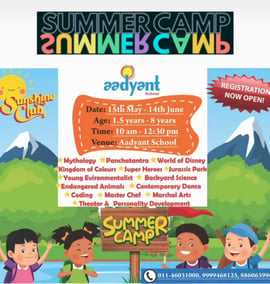 Aadyant School-Summer Camp