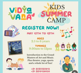 Vidya Vana-Kids Summer CampKR Mangalam World School