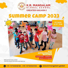 K.R Mangalam Global School-Summer Camp