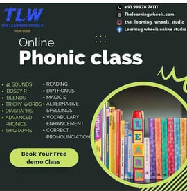  The Learning wheels-Online Phonics Class