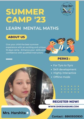 Shiksha Bank-Learn Mental Maths