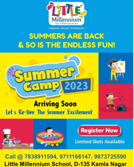 Little Millennium-Summer camp