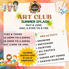 The Popsicles-Art Club Summer Splash