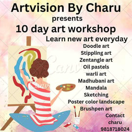 Art vision by Charu-Art Workshop