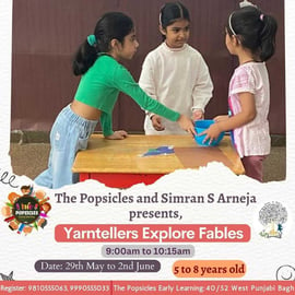 The Popsicles-Yarntellers Explore Fables