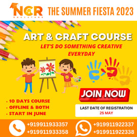 NCR Educators-Art & Craft Course