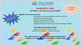 Paul George Global School-Swimming Camp