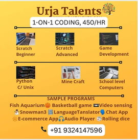 Urja Talents-Sample Programs