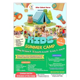 After School Gurus-Kids Summer Camp