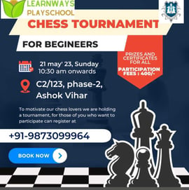 Learn Ways Playschool-Chess Tournament