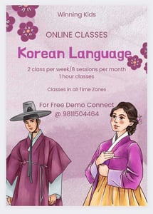 Winning kids-Korean Language Classes