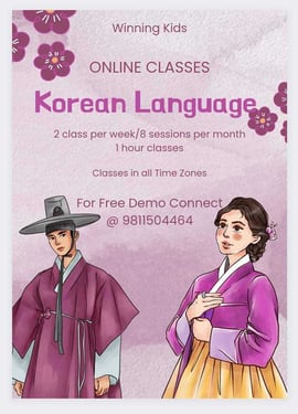 Winning kids-Korean Language Classes