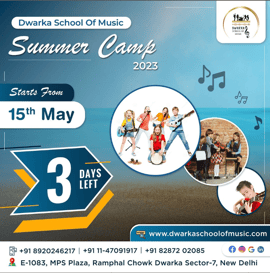 Dwarka school of music-Summer camp