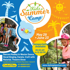 Rhythm Playschool-Kids Summer camp