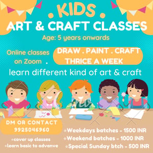 Arty hands the art classes-Kids Art & Craft Classes