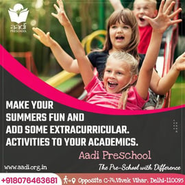 Aadi Play School-Extra-curricular Activities