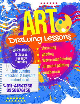 Little Bunnies-Art Drawing lessons