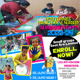 Little Bunnies-Pre-School & Nursery Admission open