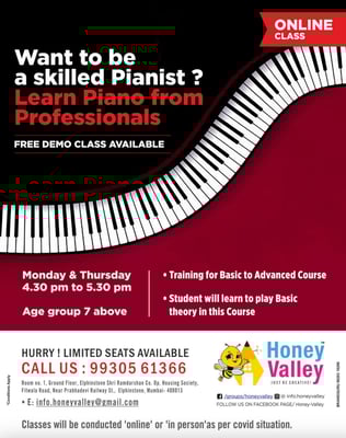 Honey Valley-Piano Classes