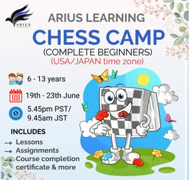 ARIUS Learning-Chess Camp