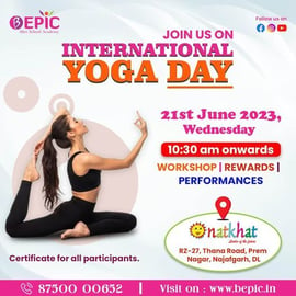 BEPIC After School-International Yoga Day