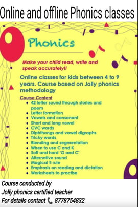 Classes By Sonam Gupta-Phonics Classes-Phonics