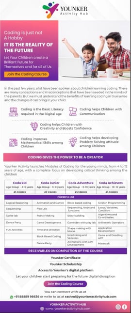 Younker Activity Hub-Coding Course