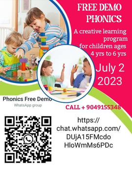 Phonics Classes-A Creative Learning Program