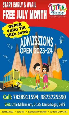 Little Millennium-Admissions Open