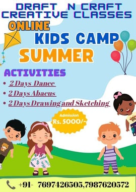 DRAFT N CRAFT-Kids Summer Camp