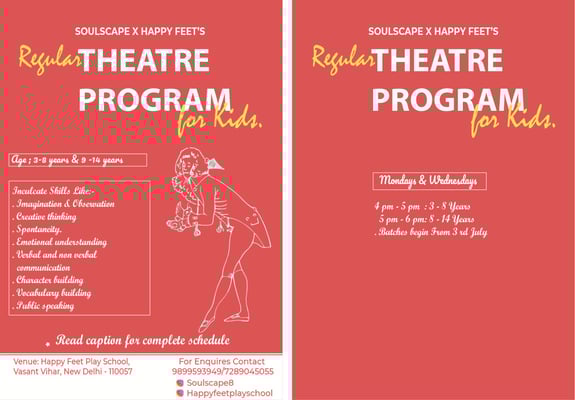 Theatre Program