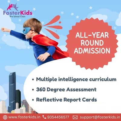 Foster Kids Pre School-Admission Open