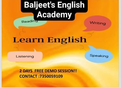 Baljeets English Academy-Learn English