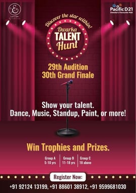 Pacific D21 Mall-Dwarka Talent Hunt