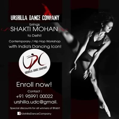 Urshilla Dance Company-Contemporary / Hip Hop Workshop